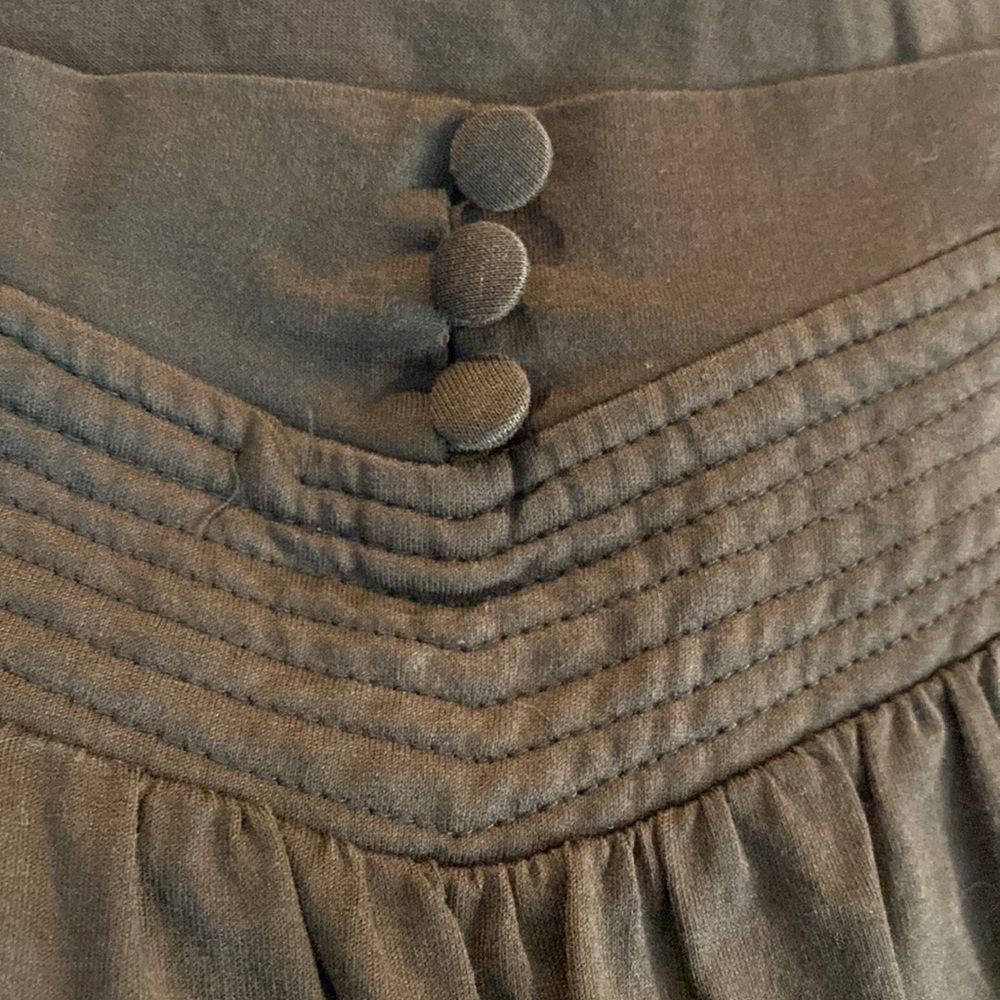 Zara Basic Collection Brown Seamed Square Neck St… - image 4